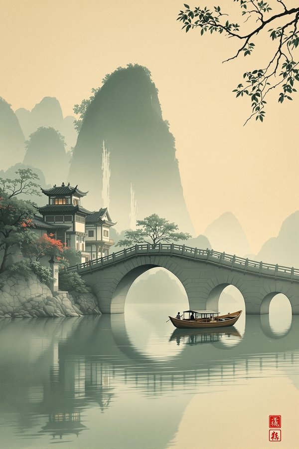 墨染江南